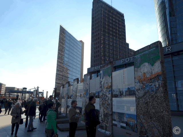 Berliner Mauer am Potsdamer Platz Berlin