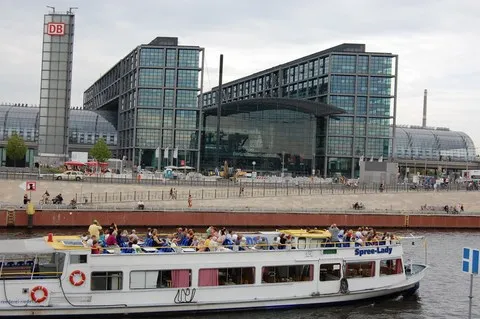 Hauptbahnhof Central Train Station Berlin, Germany