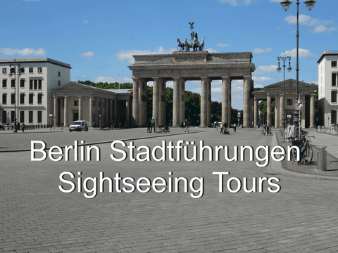 Berlin Stadtführungen Sightseeing Tours