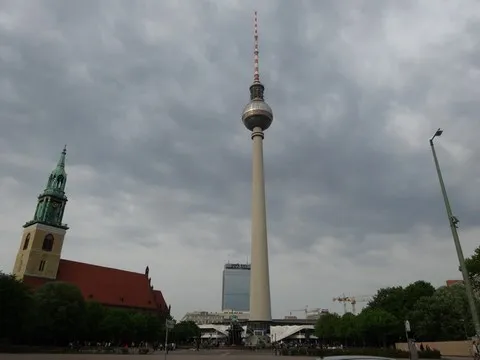 Berlin TV TOWER at Alexanderplatz