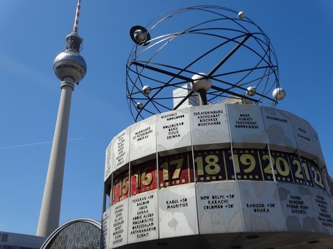 World Time Clock Alexanderplatz