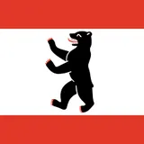 Flagge von Berlin Flag of Berlin